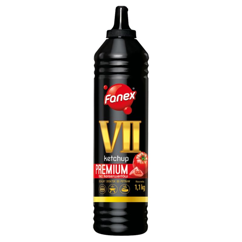 Ketchup nr VII premium bez konserwantów 1.1 kg Fanex