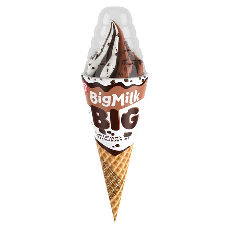 Rożek BIG ciasteczkowo-czekoladowy 140ml