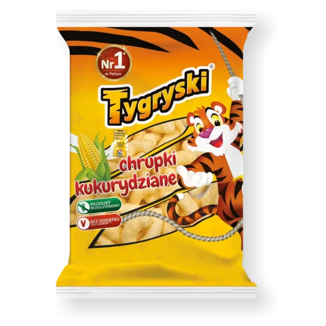 Chrupki kukurydziane Tygryski 90g