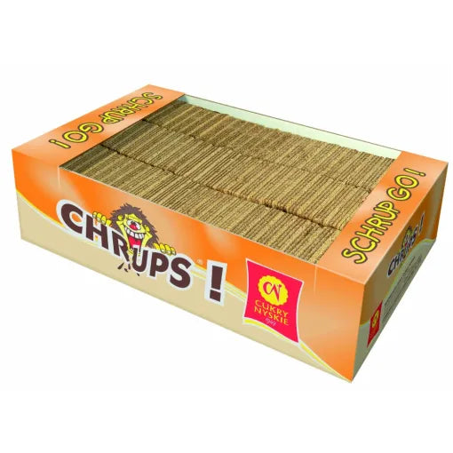 Wafle kakaowe z masą kakaową Chrupsy kg Cukry Nyskie
