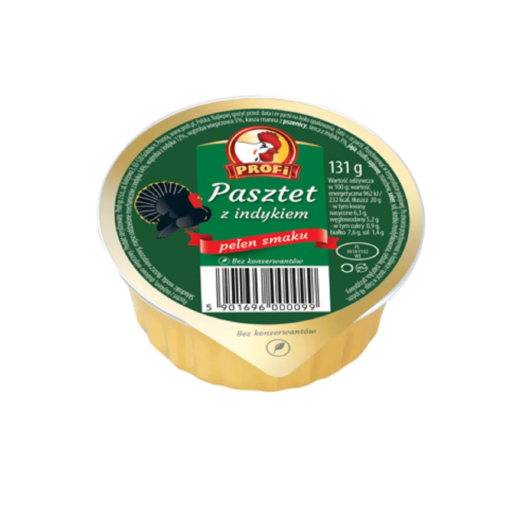 Pasztet wielkopolski z indyka 131g Profi