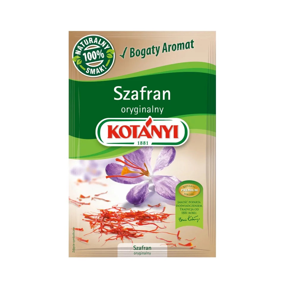 Przyprawa szafran oryginalny 12g Kotanyi